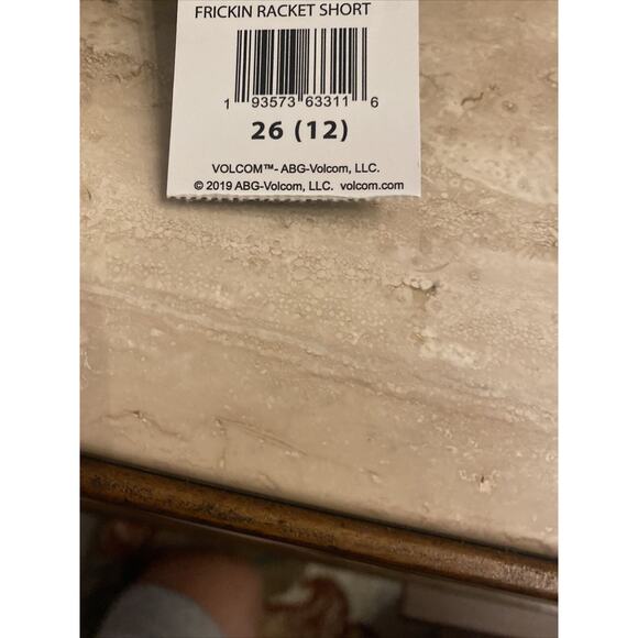 Volcom Big Boys Frickin Khaki Chino Shorts Sz 26 (12) Nordstrom School Uniform - Picture 5 of 5